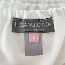 Load image into Gallery viewer, Celeste Mini Bed Shorts in Pure White