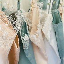 Load image into Gallery viewer, Estella Camisole in Sunset Pink & White Lace - Limited Release