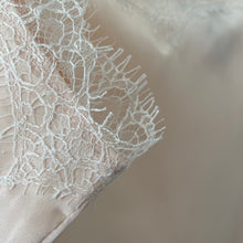 Load image into Gallery viewer, Luna Slip in Sunset Pink & White Lace - Limited Release