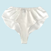 Load image into Gallery viewer, Celeste Mini Bed Shorts in Pure White