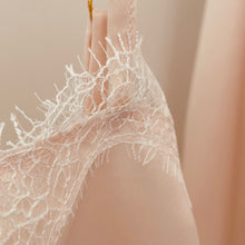 Load image into Gallery viewer, Estella Camisole in Sunset Pink &amp; White Lace - Limited Release
