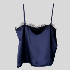 Estella Camisole in Midnight Story & Blue - Limited Edition