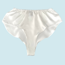 Load image into Gallery viewer, Celeste Mini Bed Shorts in Pure White
