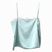 Load image into Gallery viewer, Estella Camisole in Mint Sky &amp; White
