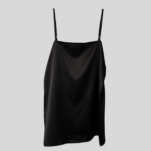 Iris Slip in True Black & Gunmetal