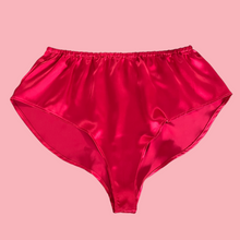 Load image into Gallery viewer, Celeste Mini Bed Shorts in Strawberry Sky Red
